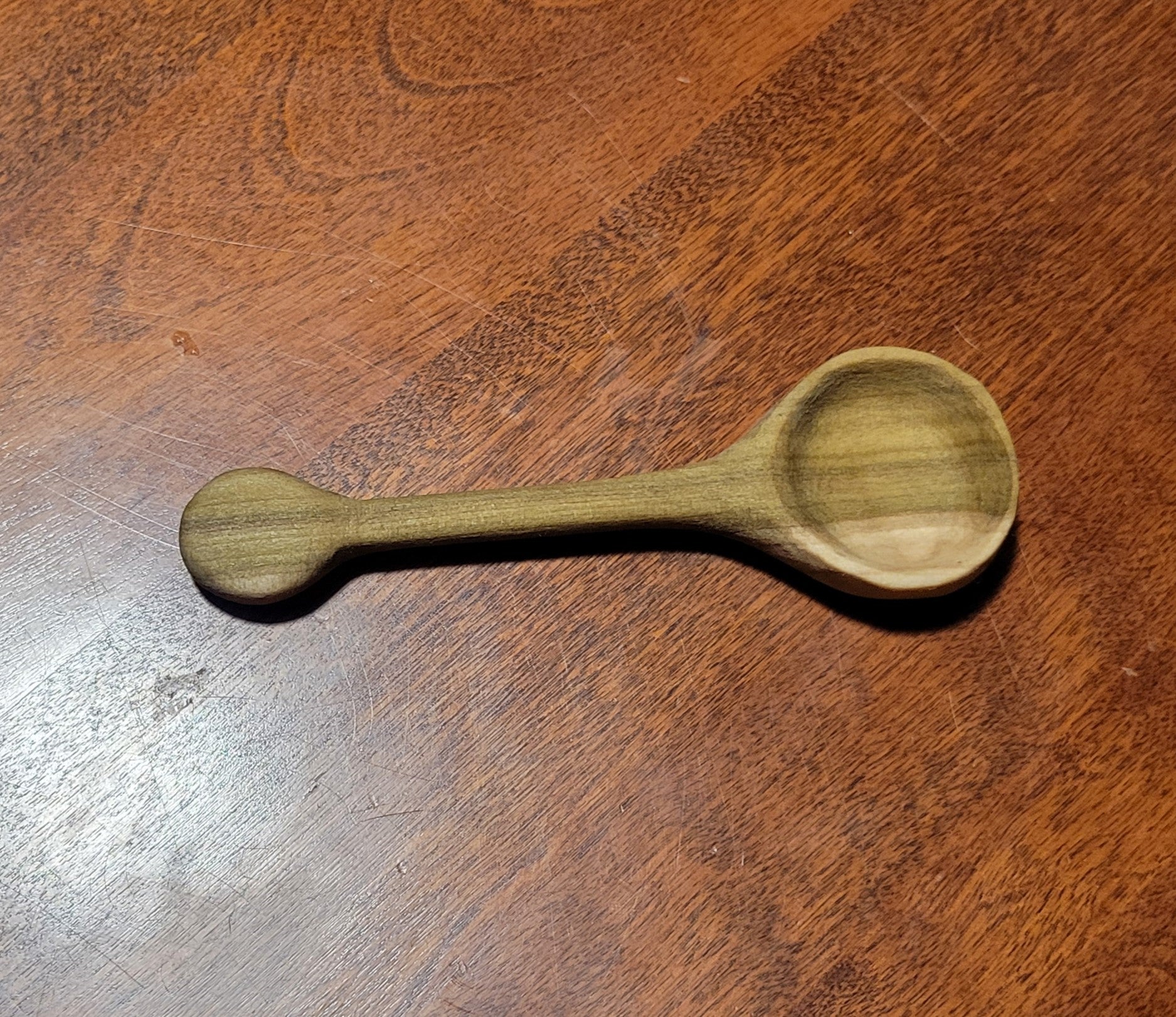 Coffee or Tea Spoon Carved in Poplar
