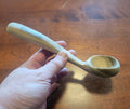Small Ladle or Scoop Carved in Poplar