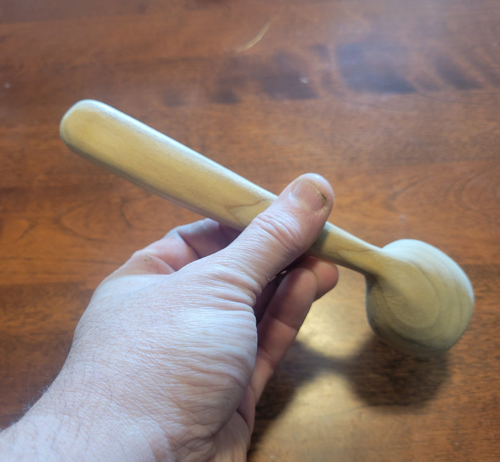 Small Ladle or Scoop Carved in Poplar