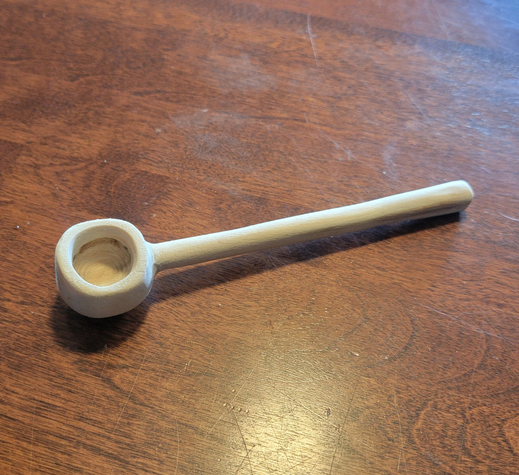 The Popeye Coffee or Tea Spoon Carved in Beech wood