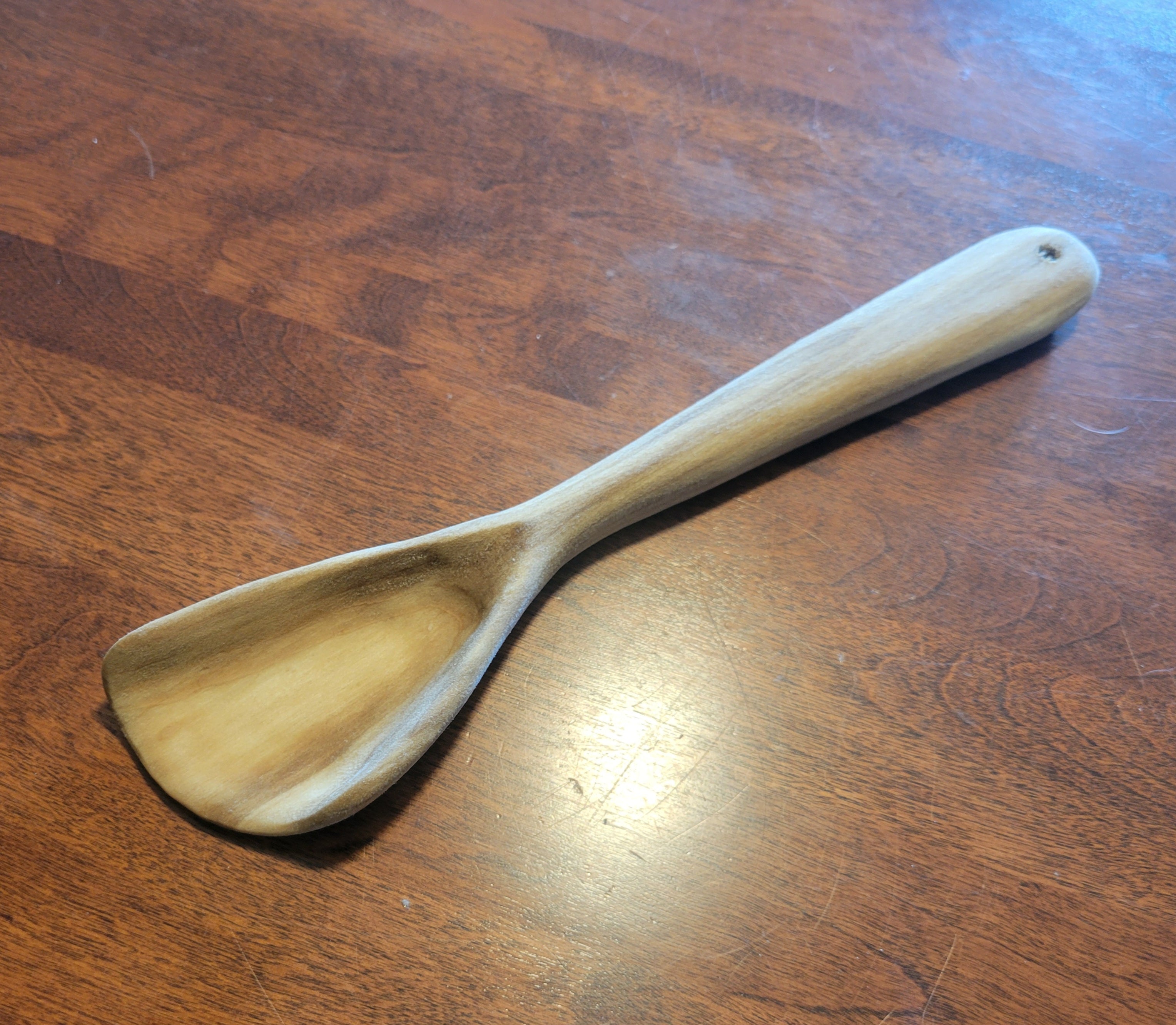 Poplar Cooking Spoon Twelve Inches
