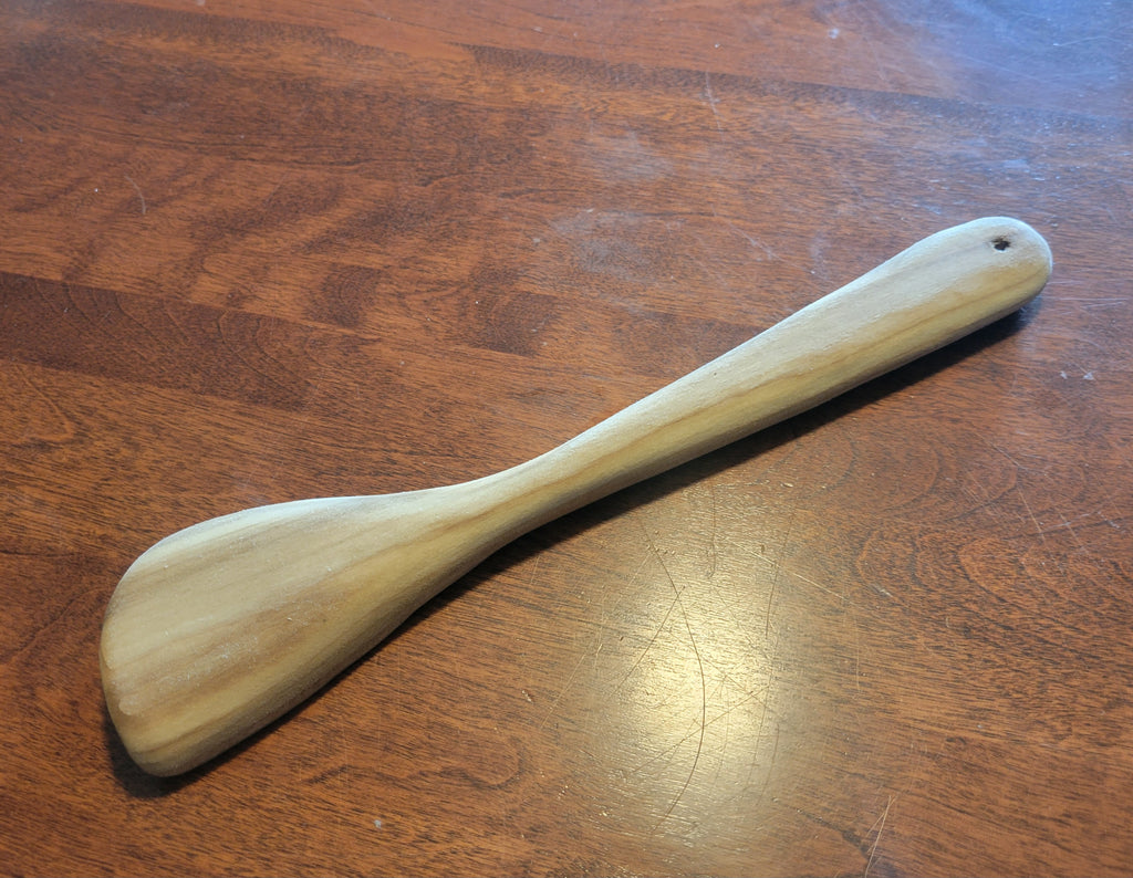 Poplar Cooking Spoon Twelve Inches