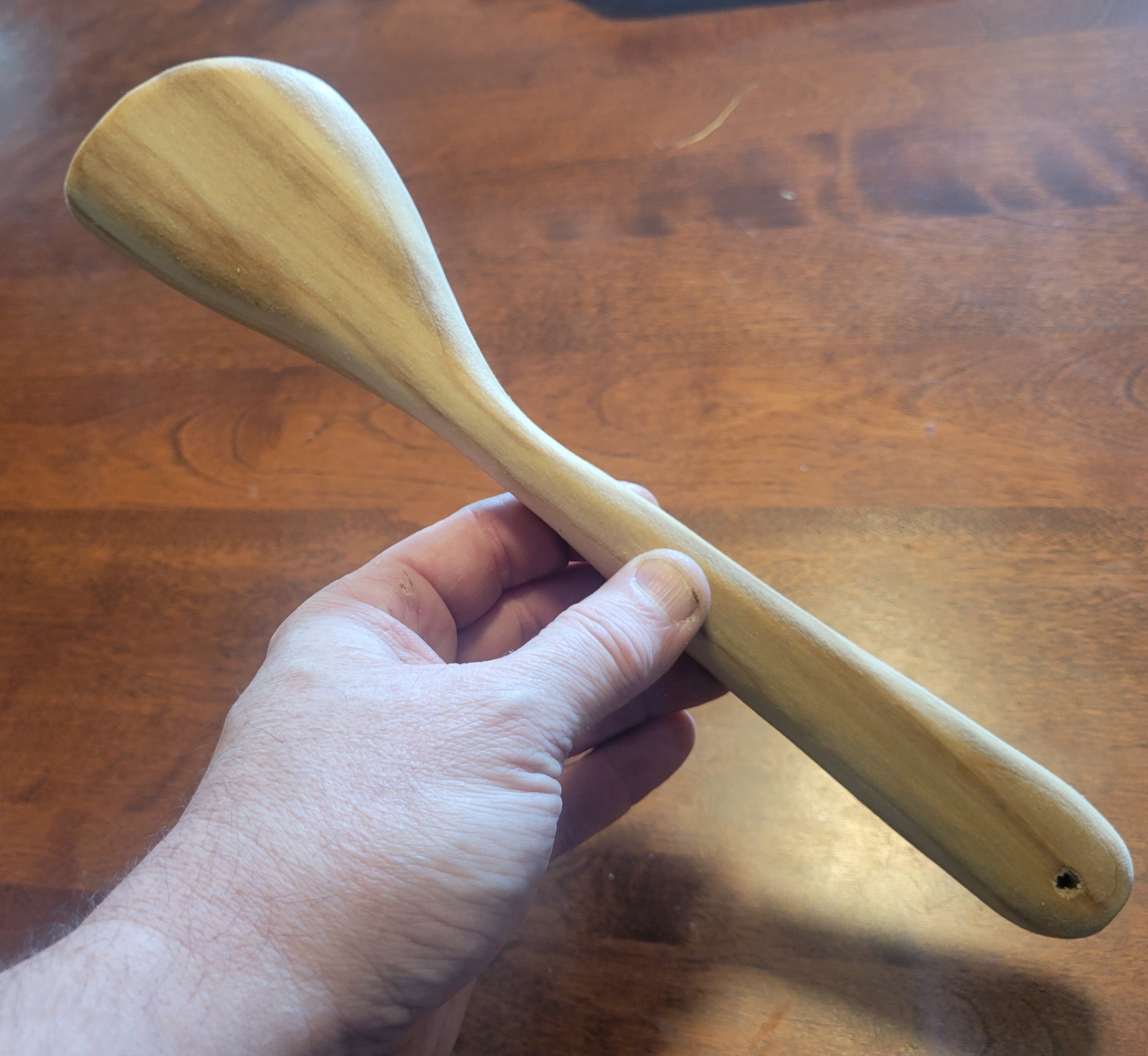 Poplar Cooking Spoon Twelve Inches