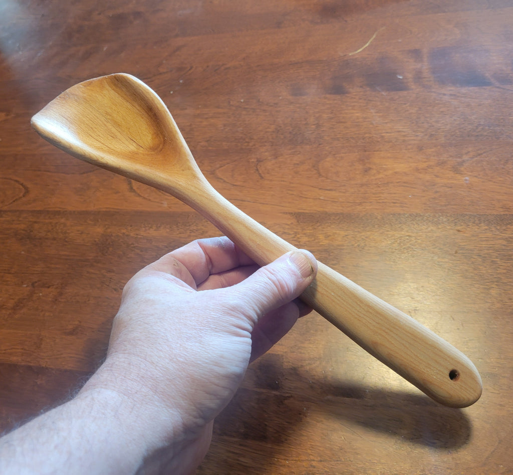Maple Cooking Spoon Twelve Inches