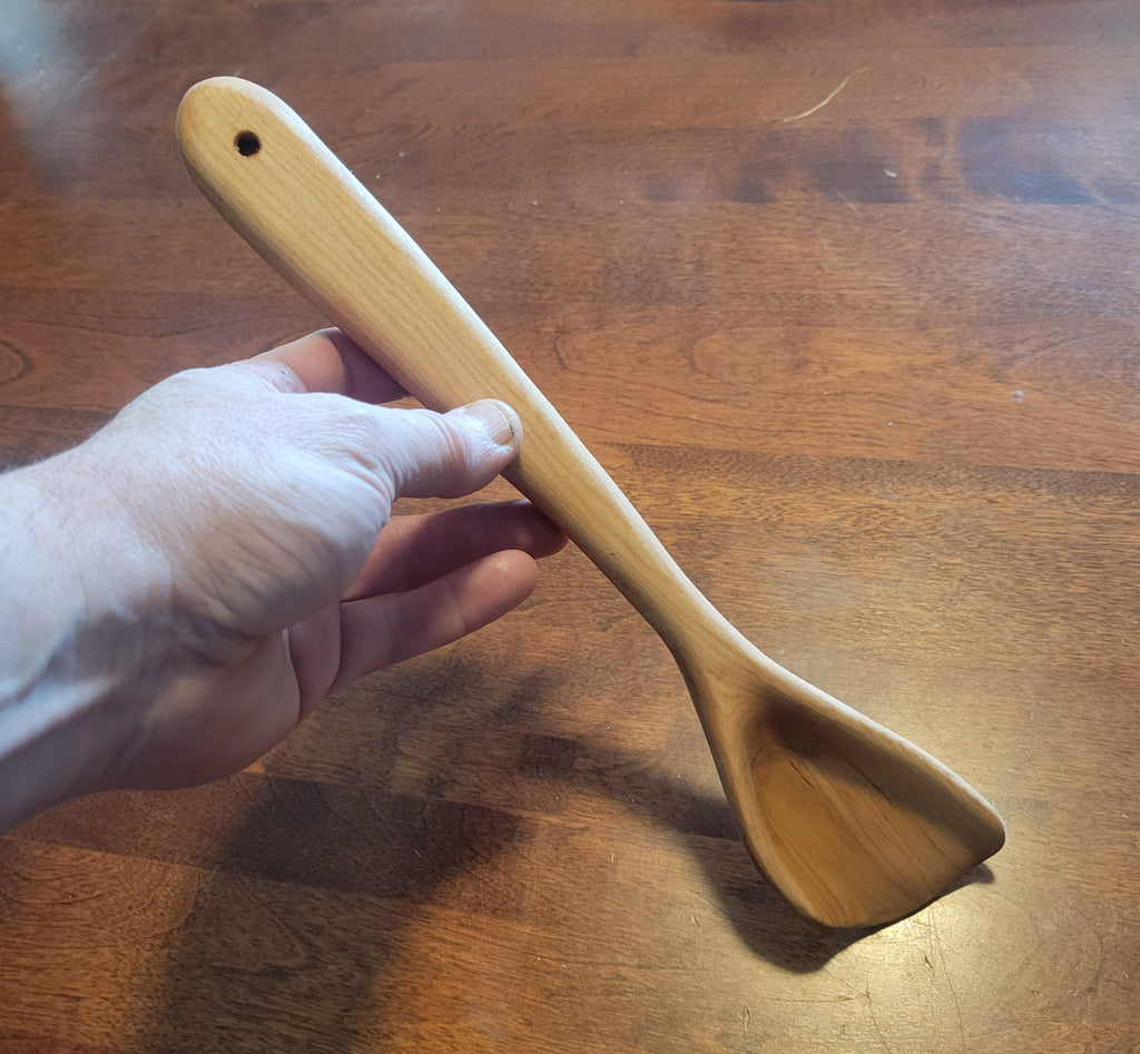 Maple Cooking Spoon Twelve Inches